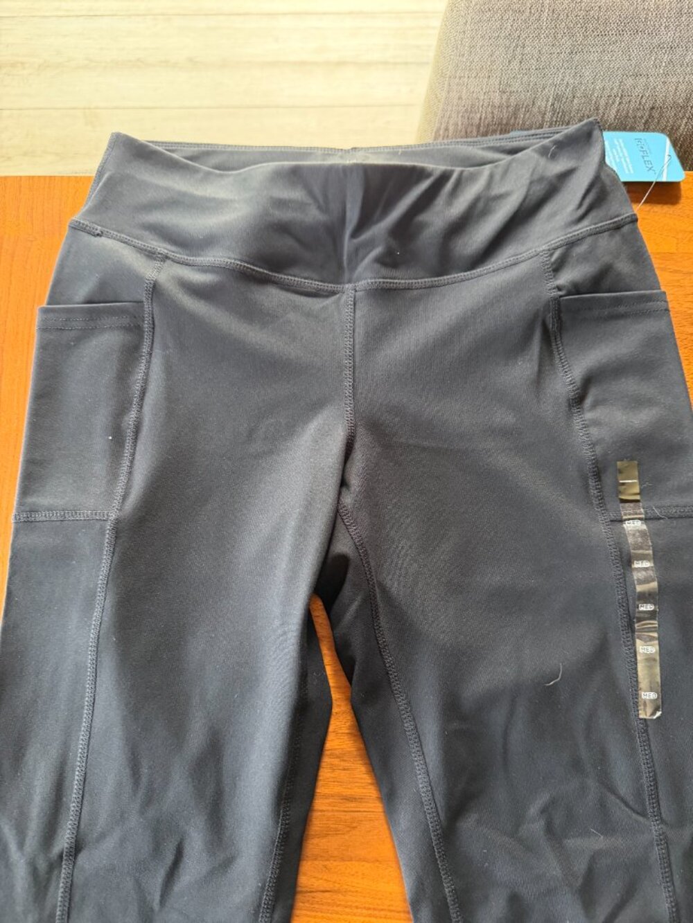 Skechers go walk go flex pant leggings black medium nwt - Picture 3 of 4